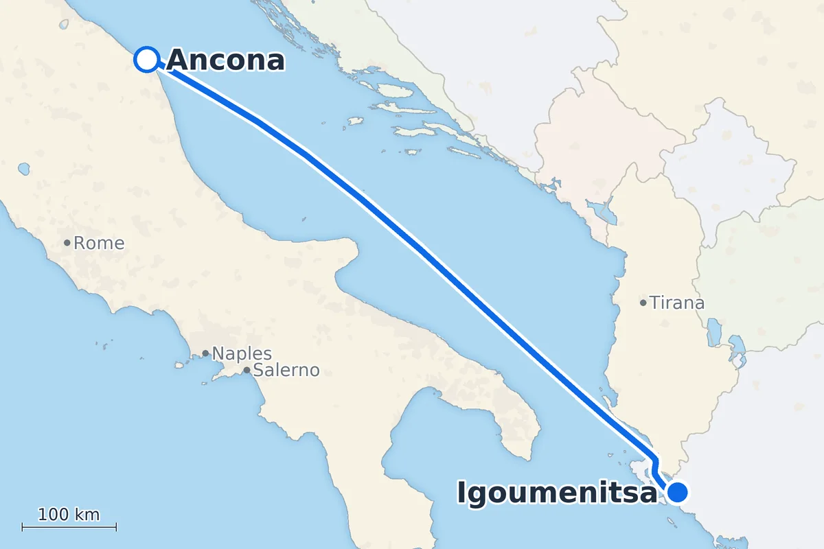 Ancona - Igoumenitsa