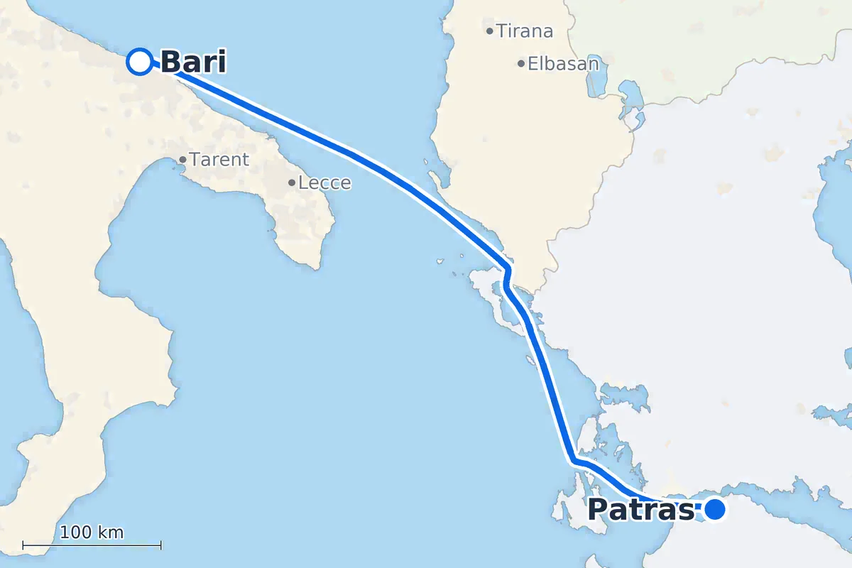 Bari - Patras